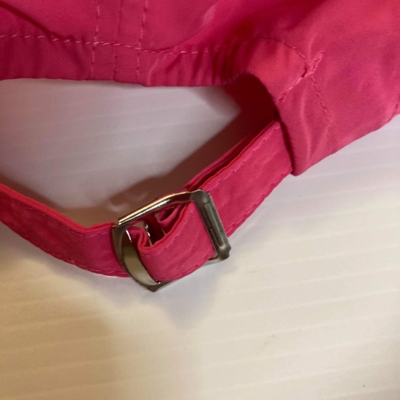 3x Unisex  New Sun Caps Blue Black & Pink - Picture 3 of 7